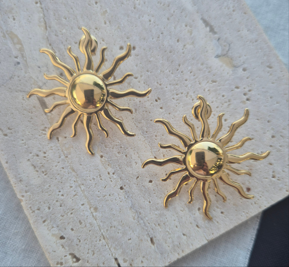 Boucle d'oreille sunset