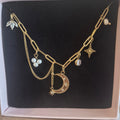 Bracelet breloque lune