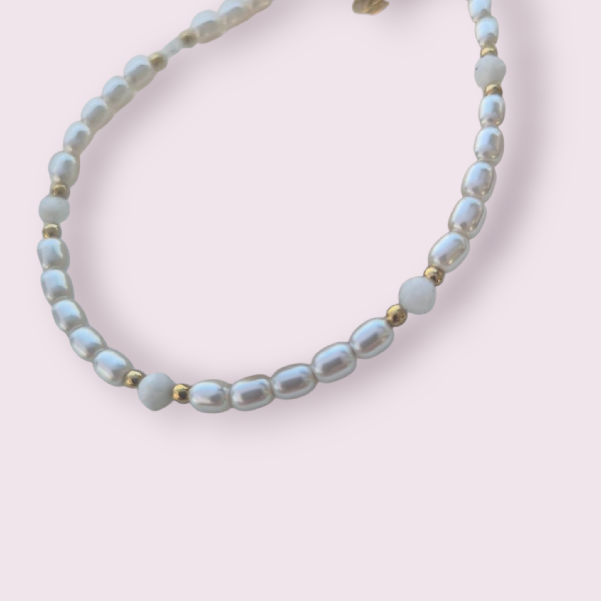 Bracelet Agate blanche