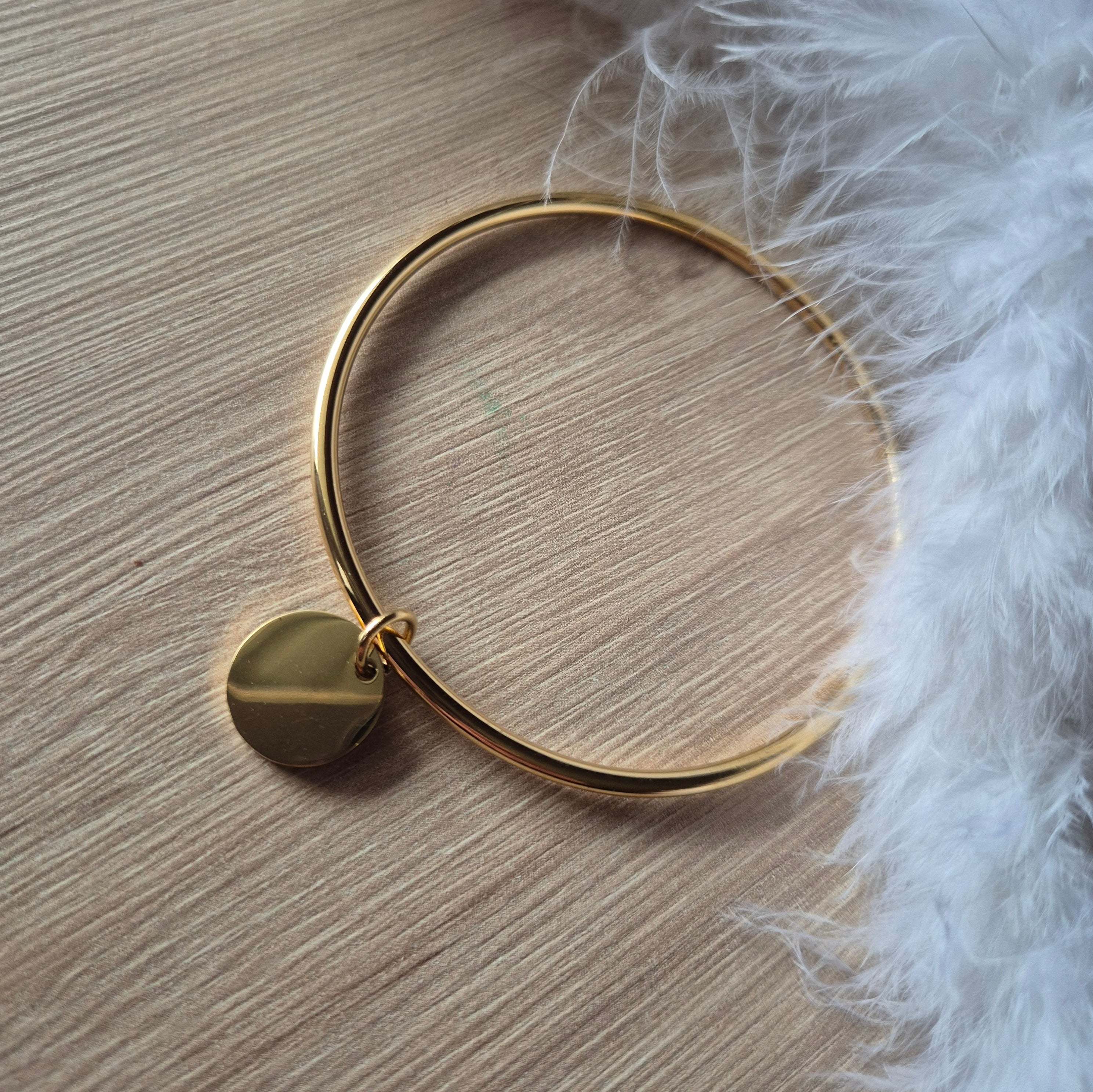 Jonc avec gravure personnalisée